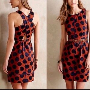 Maeve Anthropologie Sleeveless Polka Dot Dress – Size 8